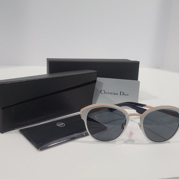 NEW ⭐ Christian Dior Sunglasses RCMBN 52: Dior Case, Box, Dior Authenticity Card - Picture 6 of 16